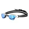 Arena Cobra Core Swipe Mirror Goggles Blue White