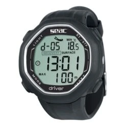Seac Driver Computer Watch Black