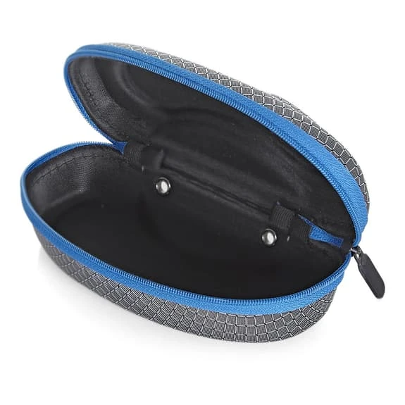 Zoggs Elite Swimming Goggle Case Black Blue