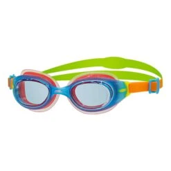 Zoggs Little Sonic Air Swim Goggles Blue Red Green Junior