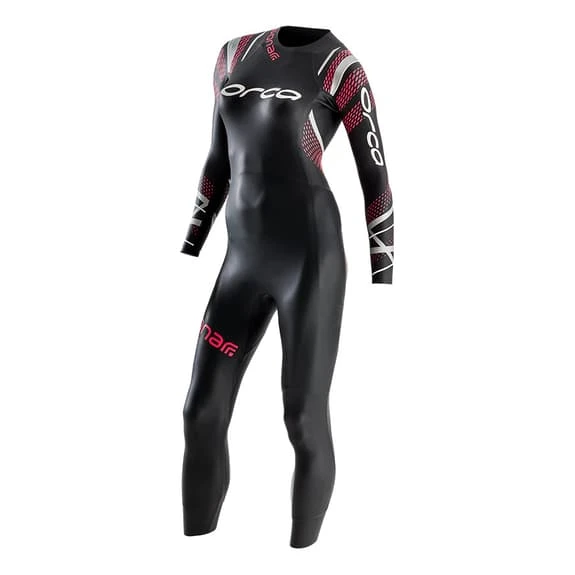 Orca Sonar Wetsuit Black Red Women