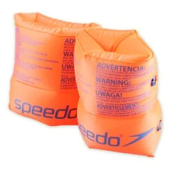 Speedo Roll Up Armbands Orange