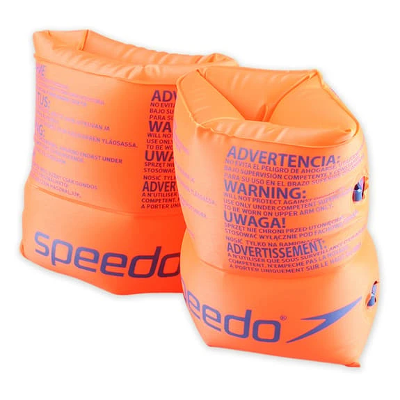 Speedo Roll Up Armbands Orange