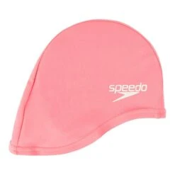 Swimming Cap Speedo Polyester Cap Pink Child