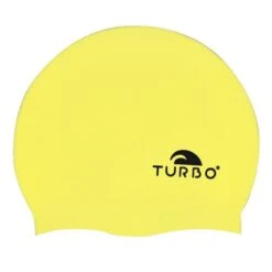 Turbo Silicone Swimming Cap Yellow