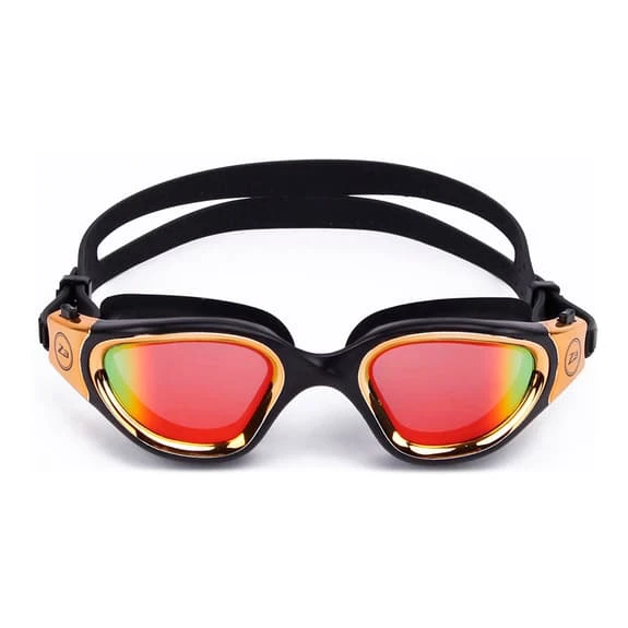 Zone3 Vapour Polarised Swimming Goggles Black Gold - Image 2