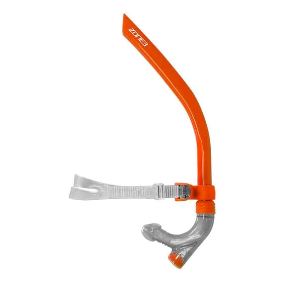 Tube Zone3 Front Facing Snorkel Orange