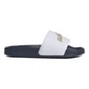 Adidas Adilette Shower Flip Flops White Gold Black Women