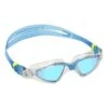 Aqua Sphere Kayenne Swimming Goggles Blue With Blue Mirrored Lenses