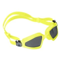 Aqua Sphere Kayenne Pro Swimming Goggles Yellow With Photochromic Black Lenses