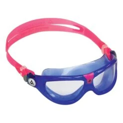 Aqua Sphere Seal Kid 2 '18 Swimming Goggles Pink Blue With Clear Lenses Kids