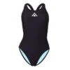 Aqua Sphere Essential Classic Back Swimsuit Black Blue Women