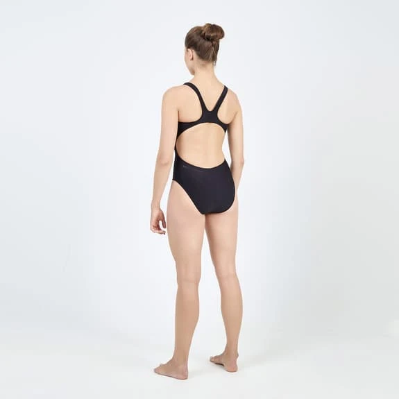 Aqua Sphere Essential Classic Back Swimsuit Black Blue Women - Image 6