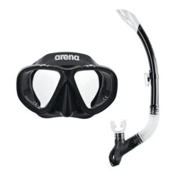 Premium Arena Snorkelling Set Black Kids