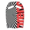 Arena Printed Kickboard White Black