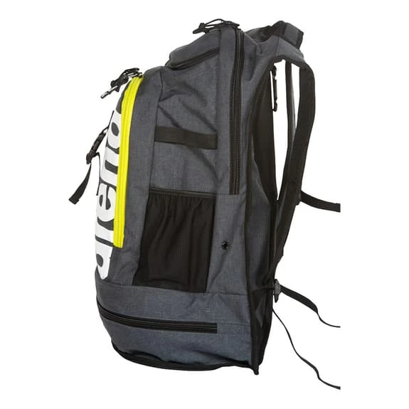 Arena Fastpack 2.2 40L Swim Bag Grey Yellow - Image 4