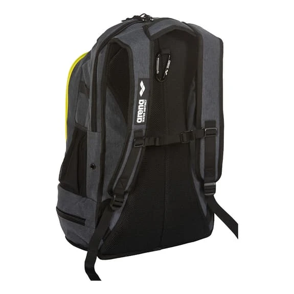 Arena Fastpack 2.2 40L Swim Bag Grey Yellow - Image 5