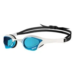 Arena Cobra Ultra Swim Swipe Goggles Grey With Tinted Blue Lenses