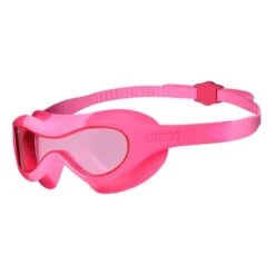 Arena Spider Mask Goggles Blue With Pink Lens Kids