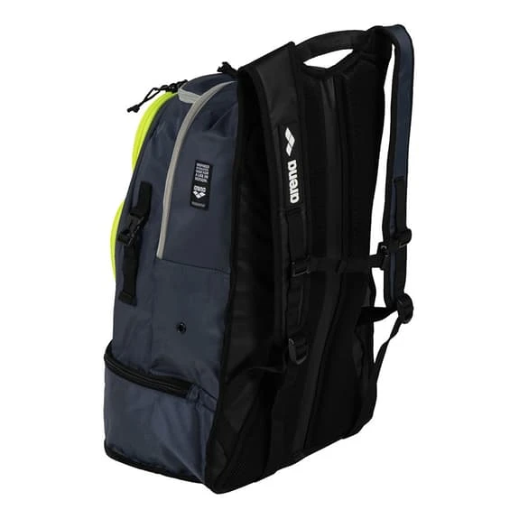 Arena Fastpack 3.0 40L Backpack Black Grey Yellow - Image 2