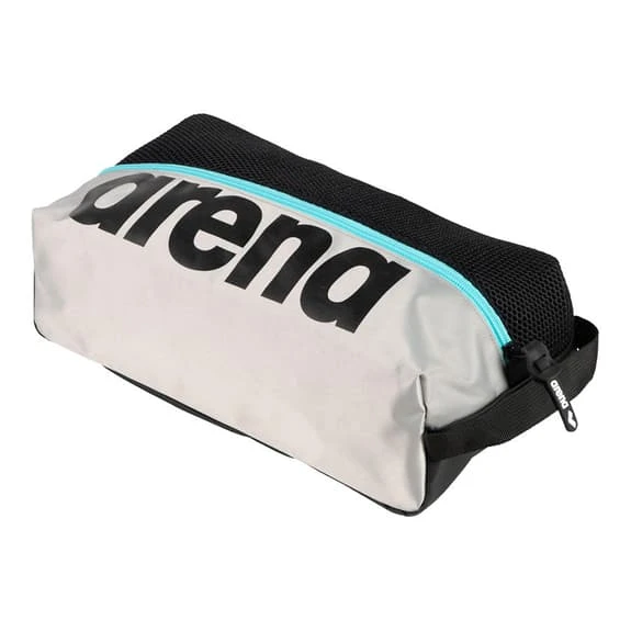 Arena Spiky III 7L Toiletry Bag Black Grey Blue - Image 2