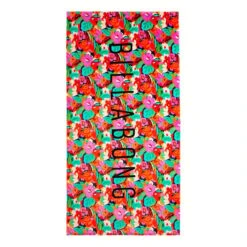 Towel Billabong Lie Down Red Green Pink Women