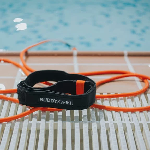BuddySwim Stationary Belt Black Orange - Image 3