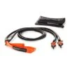 Buddyswim Replacement Super Stroke Tube Medium Black Orange Resistance Bands
