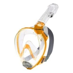 Cressi Baron Snorkel Mask Orange Kids