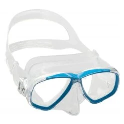 Cressi Perla Diving Mask Blue With Clear Lenses