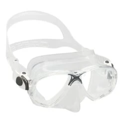 Cressi Marea Diving Mask White With Clear Lenses