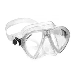 Cressi Ocean Diving Mask Grey White With Clear Lenses