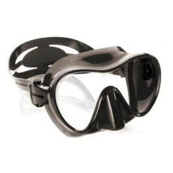 Cressi F1 Scuba Diving Mask Black With Clear Lenses