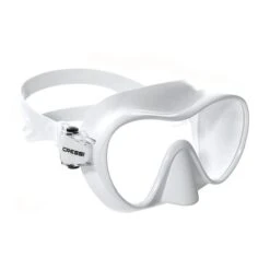 Cressi F1 Diving Mask White With Clear Lenses