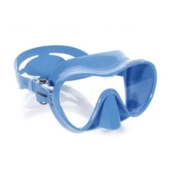 Cressi F1 Small Diving Mask Blue With Clear Lenses