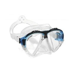 Cressi Matrix Diving Mask White Light Blue Black With Clear Lenses