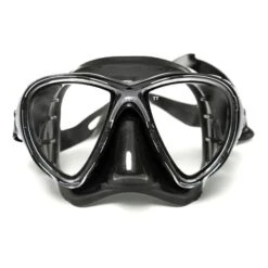 Cressi Evo Big Eyes Diving Mask Black With Clear Lenses