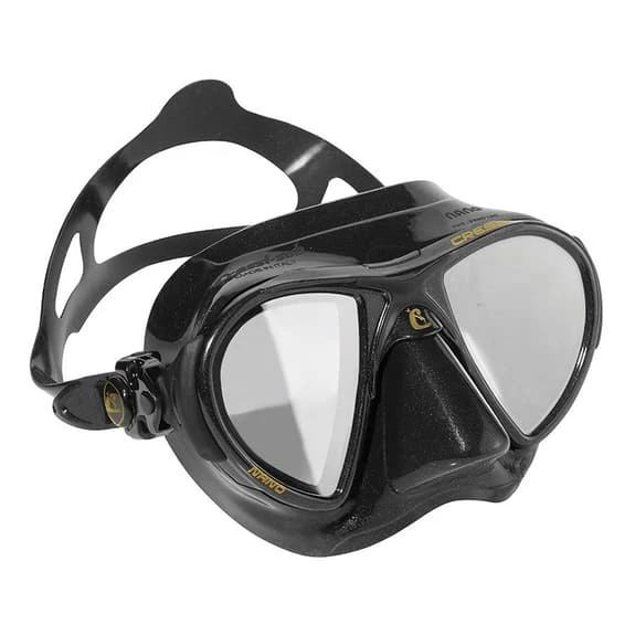 Cressi Nano Dive Mask Black With Grey Mirrored Lenses