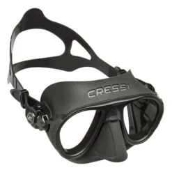 Cressi Calibro Diving Mask Black With Clear Lenses