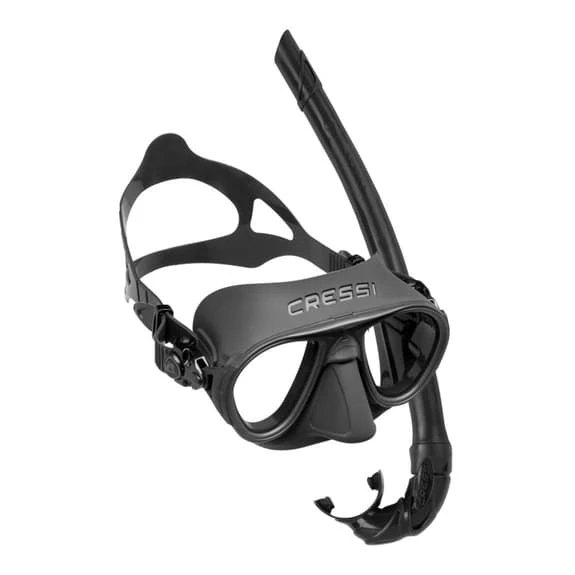 Cressi Calibro + Corsica Set Black