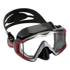 Cressi Liberty Diving Mask Black With Clear Lenses