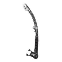 Cressi Alpha Ultra Dry Snorkel Grey Black