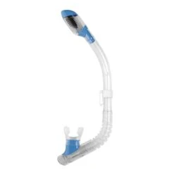 Cressi Dry Snorkel Blue Kids