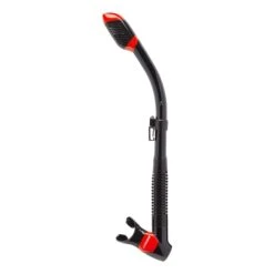 Cressi Dry Snorkel Black Red