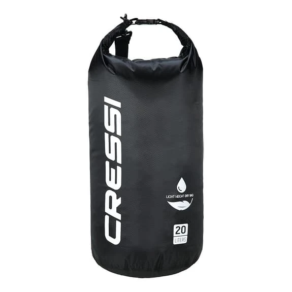 Cressi Dry PVC TEK 20L Bag Black