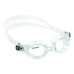 Cressi Rocks Swimming Goggles White With Clear Lenses
