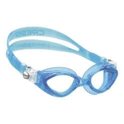 Cressi King Crab Swimming Goggles Blue With Clear Lenses
