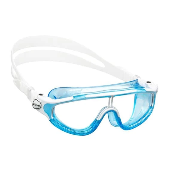 Cressi Baloo Swimming Goggles Blue White Kids