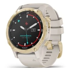 Garmin Descent Mk2S Dive Computer Gold Beige