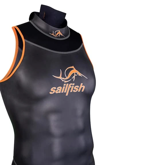 Sailfish Pacific 2 Wetsuit Black Orange - Image 5